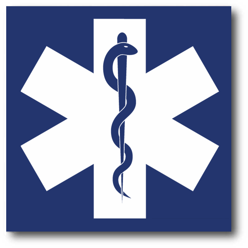 Star of Life Elevator Door Jamb Sign ADA Compliant ADA Sign Depot