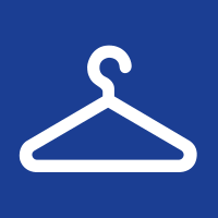Coat Check or Coat Room Symbol Signs