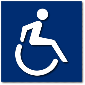 Putting Motion into the Wheelchair Symbol of Accessibility