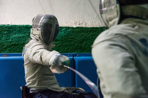 Greek Paralympic Fencer Hopes To Show What's Possible In A Wheelchair