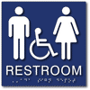 Restroom ADA Signs
