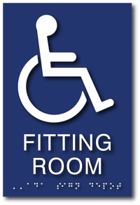 ADA Fitting Room and Dressing Room Signs