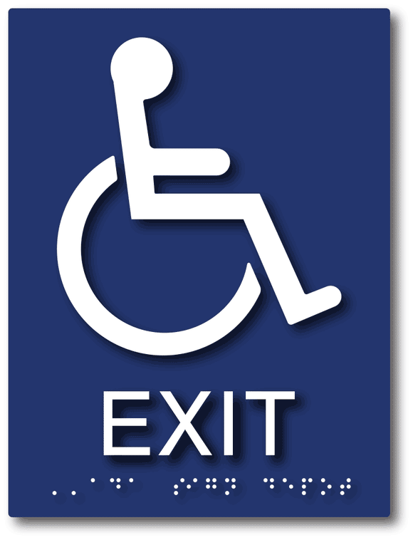 ADA Exit Signs from ADA Sign Depot