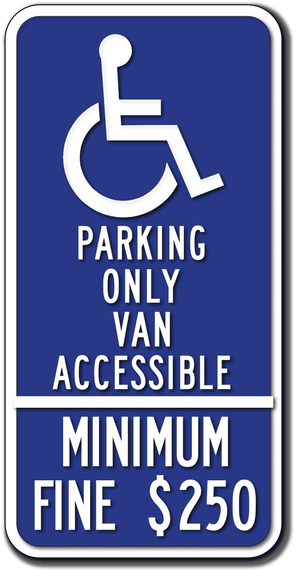 California Handicap Parking Signs from ADA Sign Depot