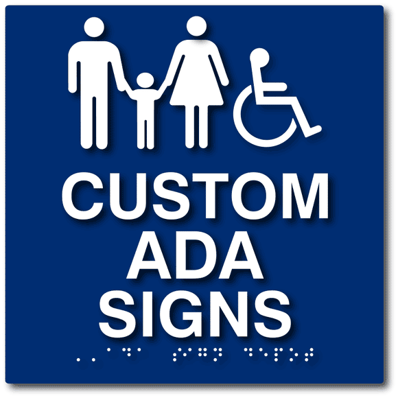 Ada Signage ADA / Tactile Braille Signs