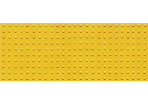 Truncated Domes ADA Tiles - 2' x 5' - For Concrete Surfaces