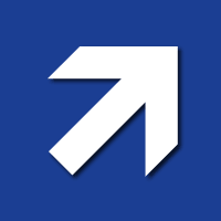 45-Degree Angled Arrow Symbol Sign - Add Direction Arrow for ADA Signs