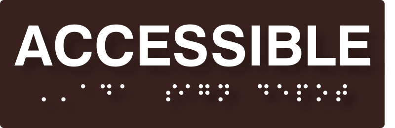 Accessible Tactile Text and Braille ADA Signs – ADA Sign Depot