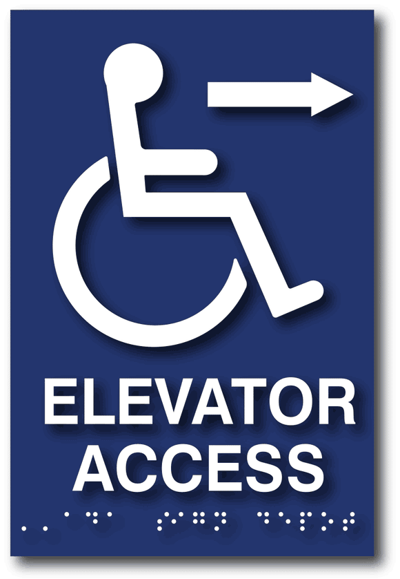 ADA Symbol Of Accessibility Signs – ADA Sign Depot