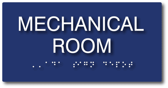 Riser Room Sign - ADA Compliant Fire Riser Room Sign with Braille – ADA ...