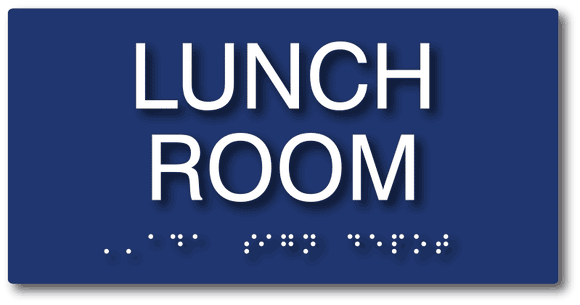 Lunch Room Sign - ADA Compliant Lunch Room Signs