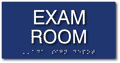 Exam Room ADA Braille Sign - 8" x 4" thumbnail