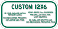 Custom Parking Signs - 12" x 6" - Heavy-Gauge Reflective Aluminum thumbnail