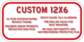 Custom Parking Signs - 12" x 6" - Heavy-Gauge Reflective Aluminum thumbnail