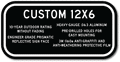 Custom Parking Signs - 12" x 6" - Heavy-Gauge Reflective Aluminum thumbnail