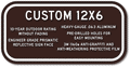 Custom Parking Signs - 12" x 6" - Heavy-Gauge Reflective Aluminum thumbnail