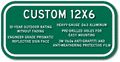 Custom Parking Signs - 12" x 6" - Heavy-Gauge Reflective Aluminum thumbnail