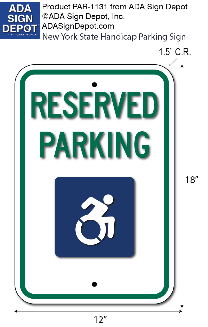 New York State Handicap Parking Sign with Action Wheelchair Symbol – ADA Sign Depot new-york-state-handicap-parking-sign-with-action-wheelchair-symbol-ada-sign-depot