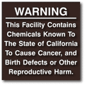 Prop 65 Warning Sign thumbnail