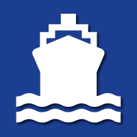 Boat/Water Transportation Symbol Signs