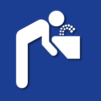 Water Fountain Symbol Signs