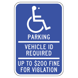 PAR-1037 Official Minnesota State Handicapped Parking Signs