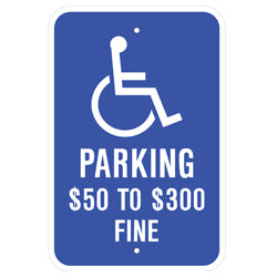 PAR-1038 Official Missouri State Handicapped Parking Sign