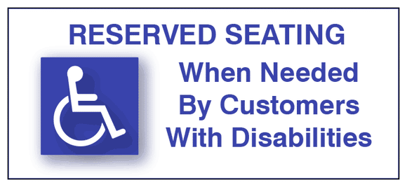ADA Symbol Of Accessibility Signs – ADA Sign Depot