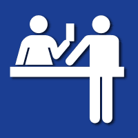 Box Office/Ticket Purchase Symbol Signs