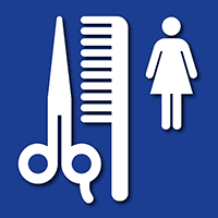 Beauty Salon Symbol Signs
